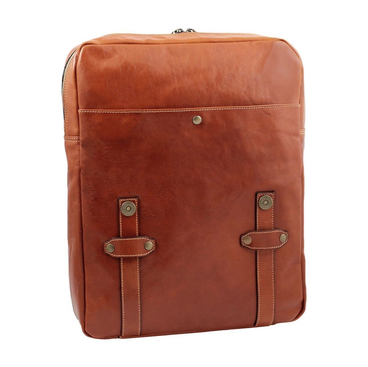Zaini: Lederrucksack Fiorentino - Farbe: Hellbraun – Nuovo e nell'imballaggio originale da Wittenbach venduto da WWW.DRILUBAGS.CH 2