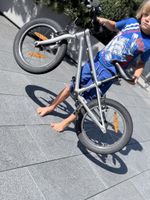 Kinderfahrrad KOOR Urban 16 Zoll silber guter Zustand