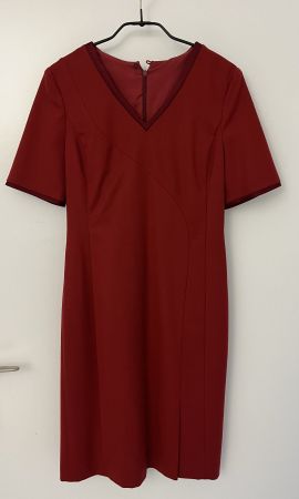 Hugo Boss Dasenna Etuikleid Wolle Kleid Gr. D 34 / UK 6