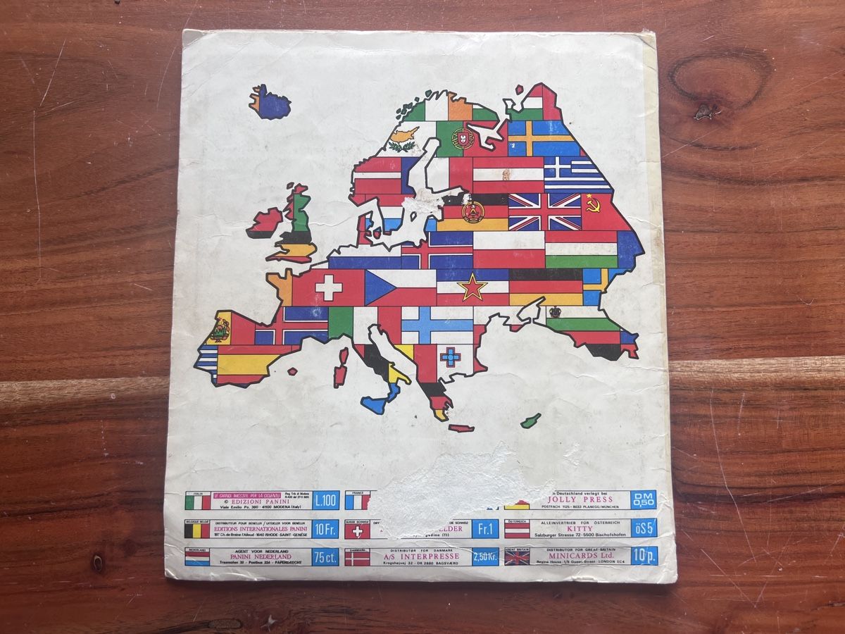 Panini Alben: Panini Fussball Euro 76/77 – Gebraucht aus Rümlang von rue_flohmi 7