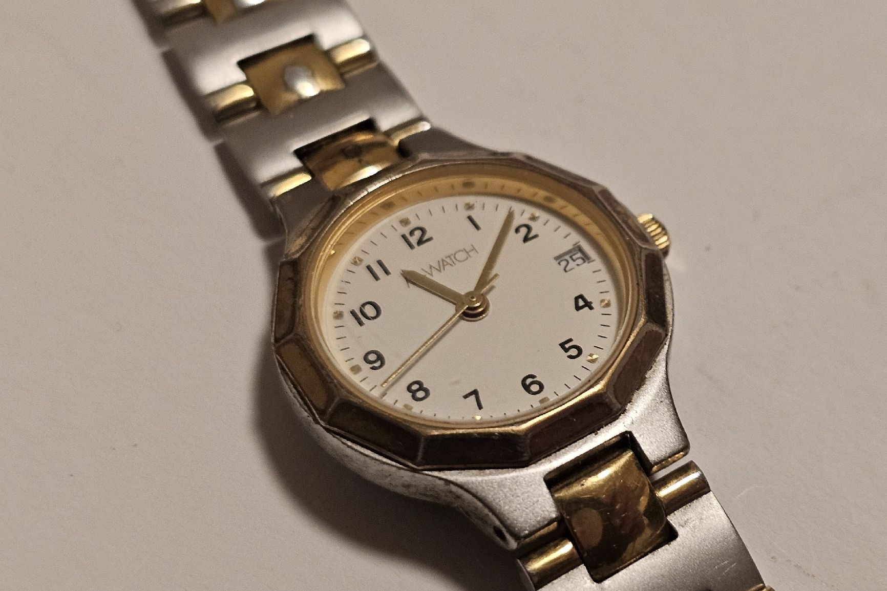 M-Watch Orologi: Montre dame M - Watch bicolore  – Usato da Genève venduto da Fresko01