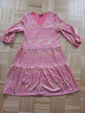 COMMA Kleid, Gr. 36, mehrfarbig
