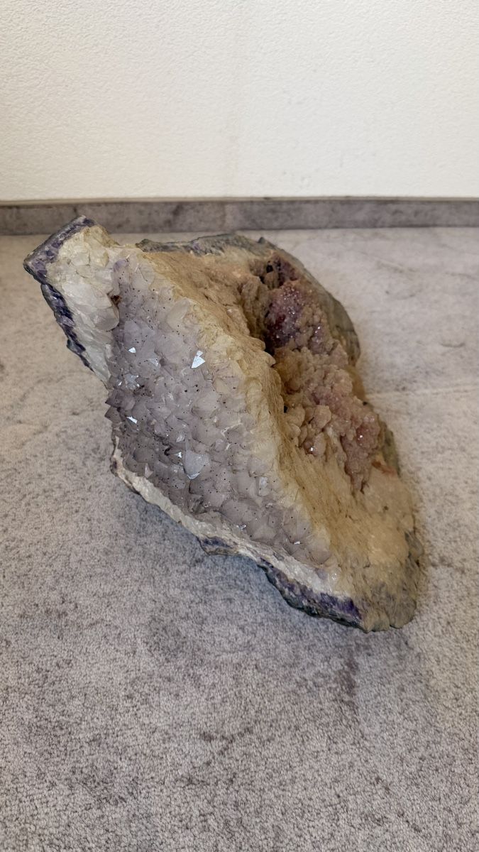 Minerali & Pietre curative: Geode Amethyst Rohstein Dekorationsobjekt – Usato da Wilen b. Wil venduto da Nussi70 1