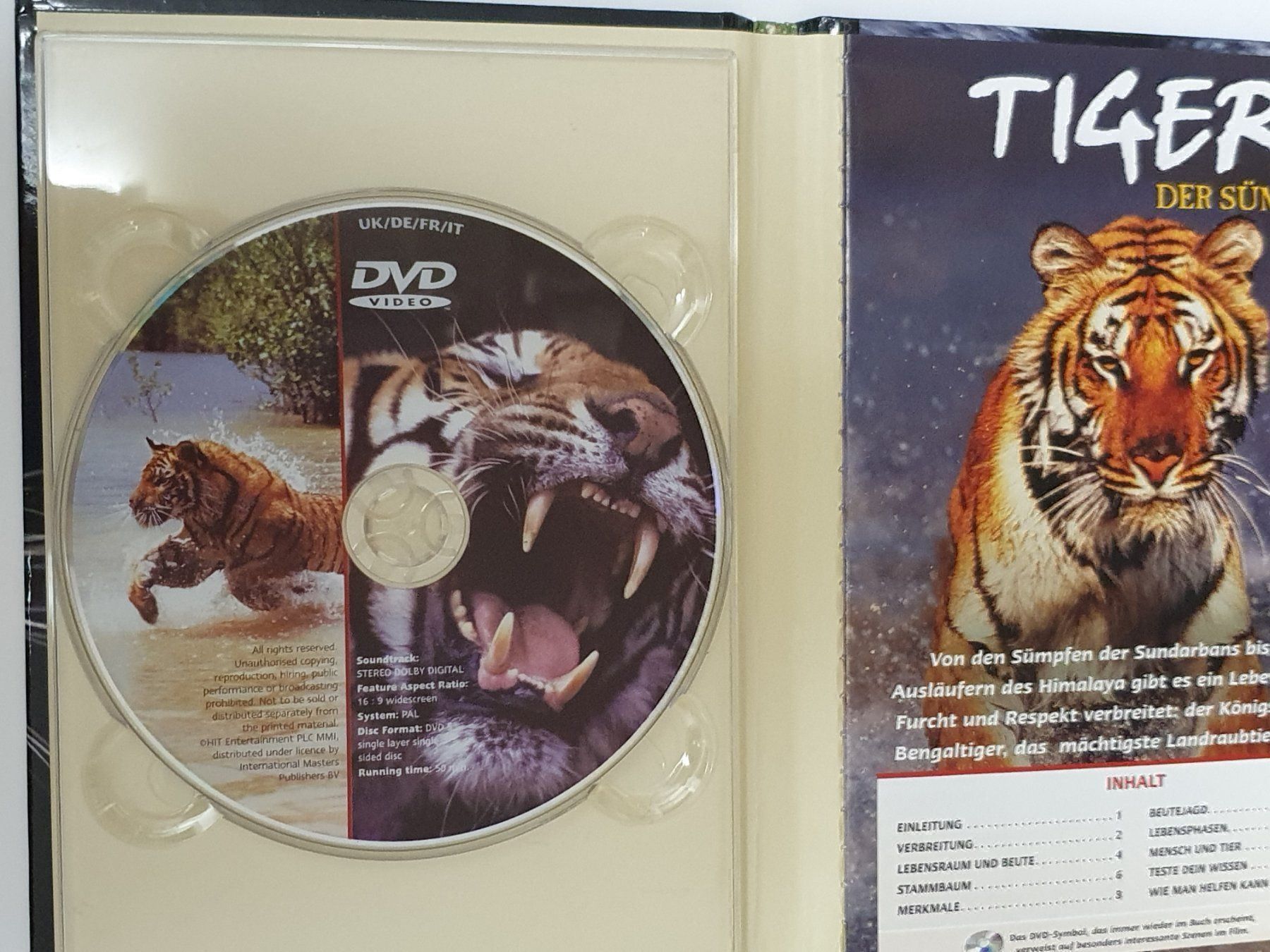 Tutti i DVDs: Tiger der Sümpfe DVD Dokumentation – Usato da Oberdorf BL venduto da BaldenEagle 1
