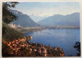 Territet, le Château de Chillon et les Dents du Midi