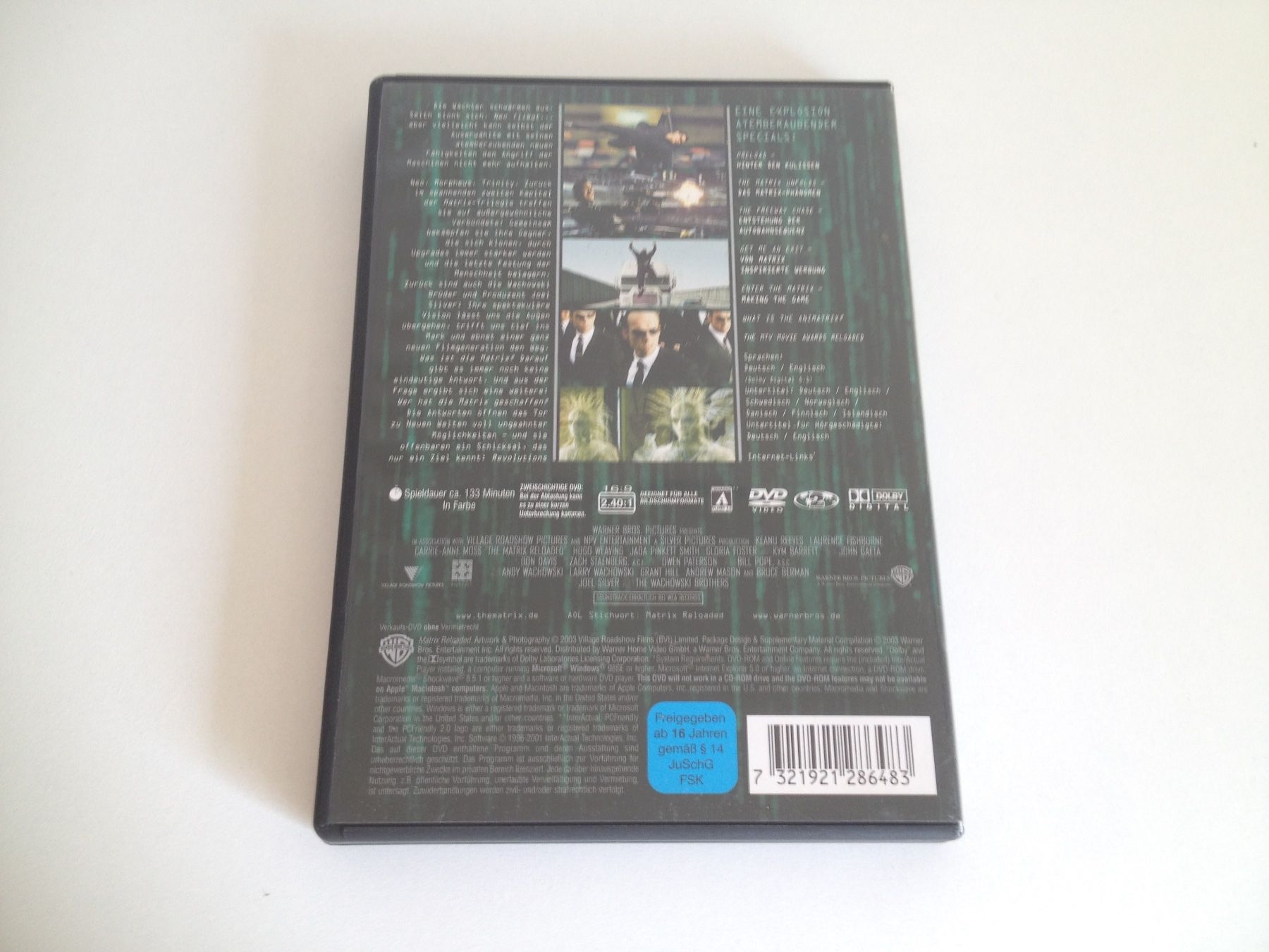 Tous les DVDs: DVD Matrix II - Reloaded – D'occasion à Spreitenbach par Brockiland-Flohmarkt 1