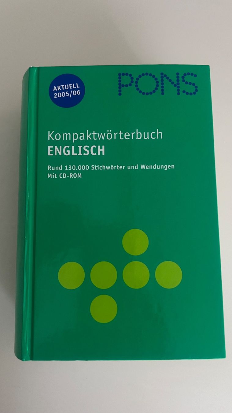 Libri: Pons Kompaktwörterbuch Englisch-Deutsch inkl. CD-Room – Usato da Kehrsatz venduto da Louvitesse