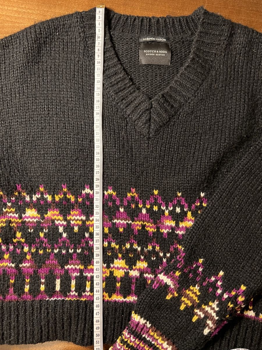 Maison Scotch Maglioni & Felpe: SCOTCH & SODA Pullover Wolle schwarz in Gr. S – Usato da Zürich venduto da car_x52z 1