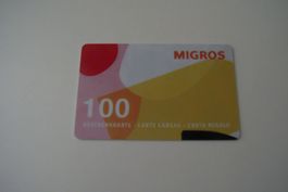 Migros Geschenkkarte (limitierte Ausgabe) leer für Sammler