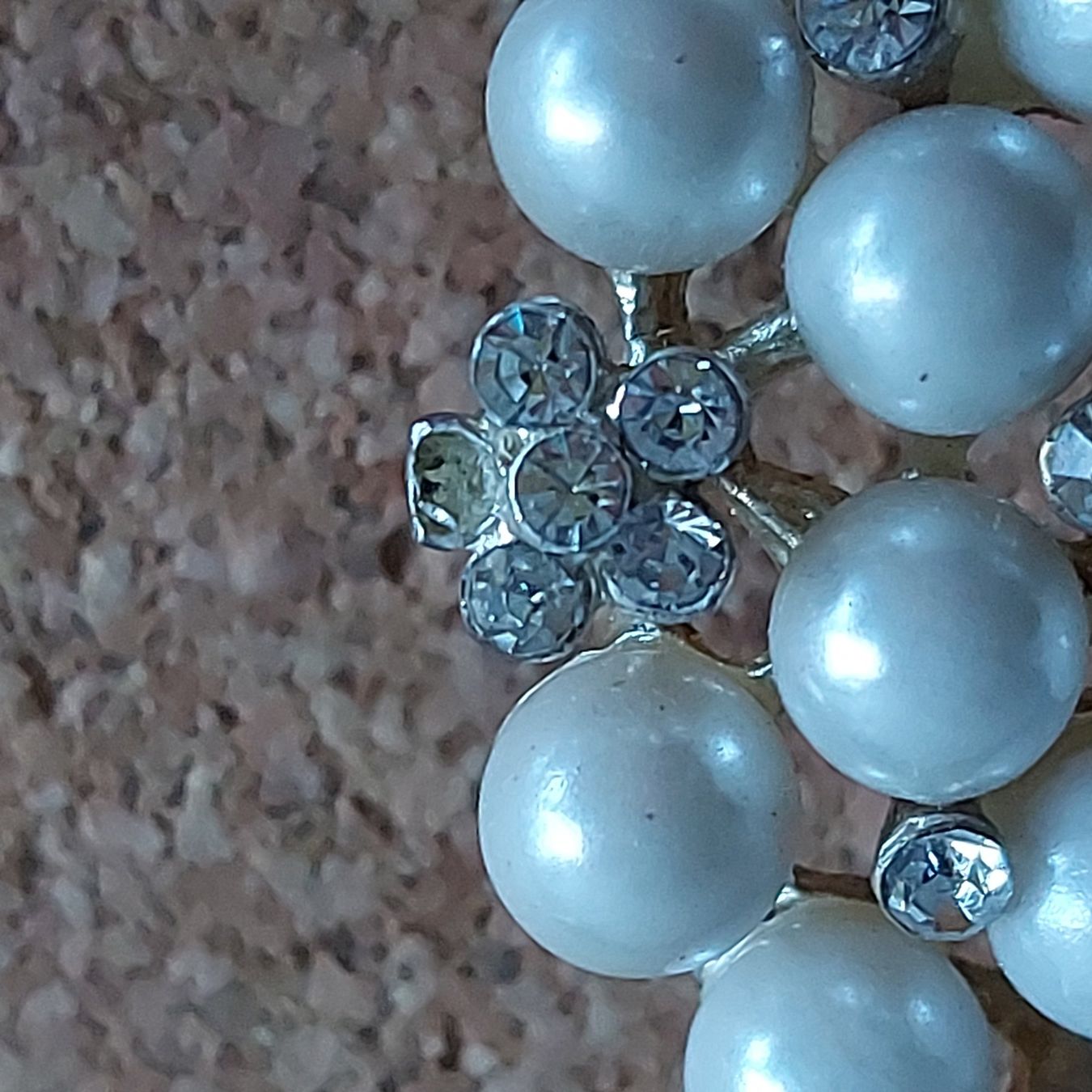 Spille & Fermagli: Modeschmuck Brosche mit Perlen und Strass – Usato da Zürich venduto da sylc77 2
