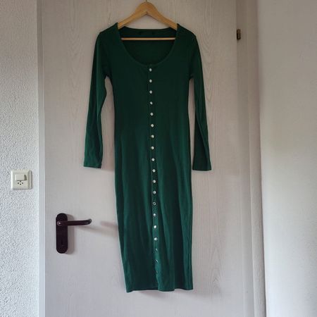 Kleid Missguided dunkelgrün Gr. 38/40