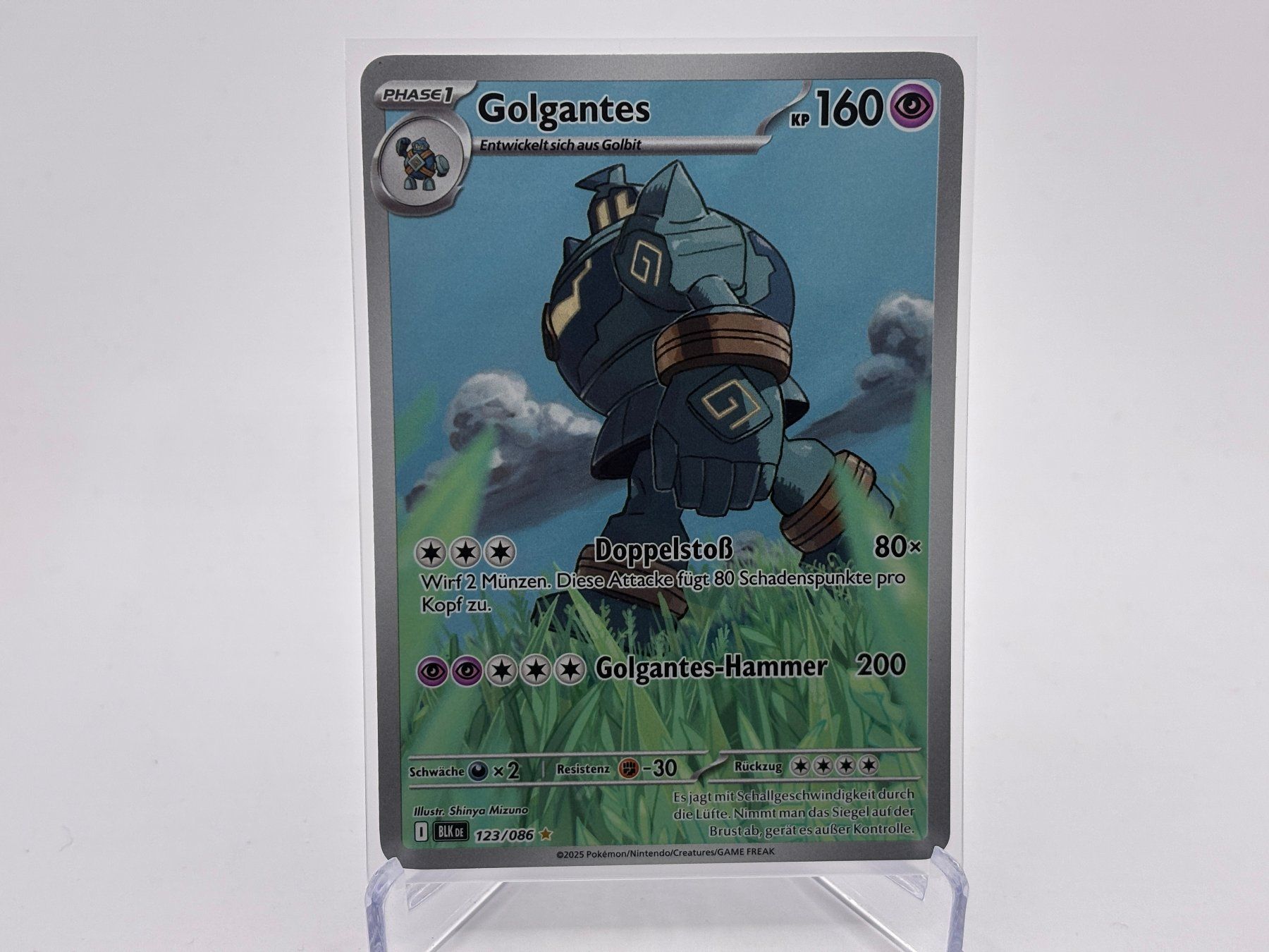 Pokémon Carte collezionabili: Schwarze Blitze - Golgantes  (BLK 123) - DE – Nuovo (secondo la descrizione) da Allschwil venduto da Bullach