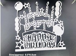Neue Stanzschablone Geburtstag / Torte
