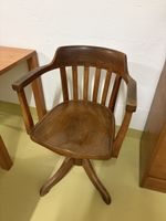Horgen Glarus Drehstuhl, Holzstuhl, Bürostuhl