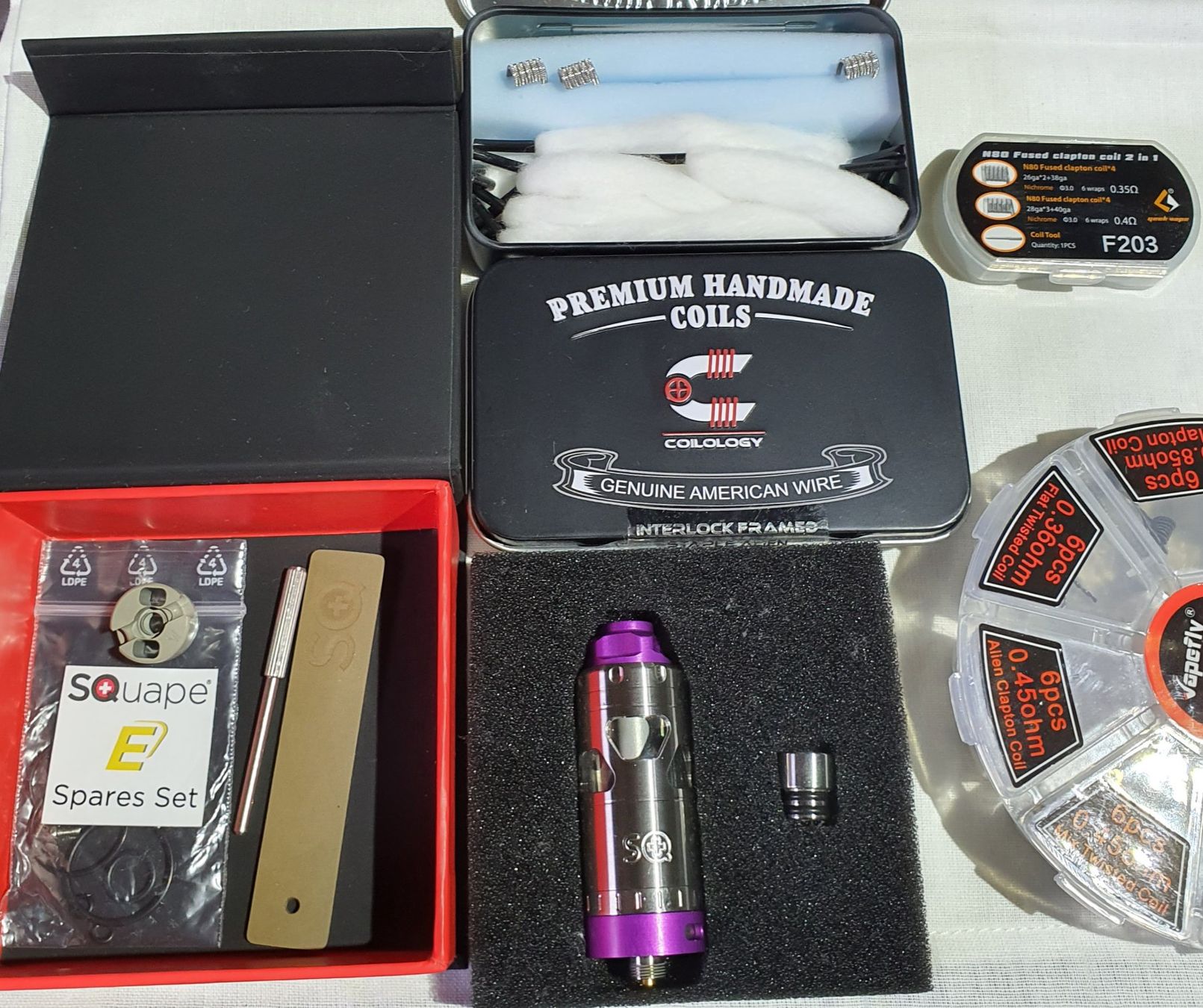Squape Sonstige Tabakwaren: SQuape E[motion] 4.5ml RTA – Gebraucht aus Rickenbach SZ von Adi_1 1