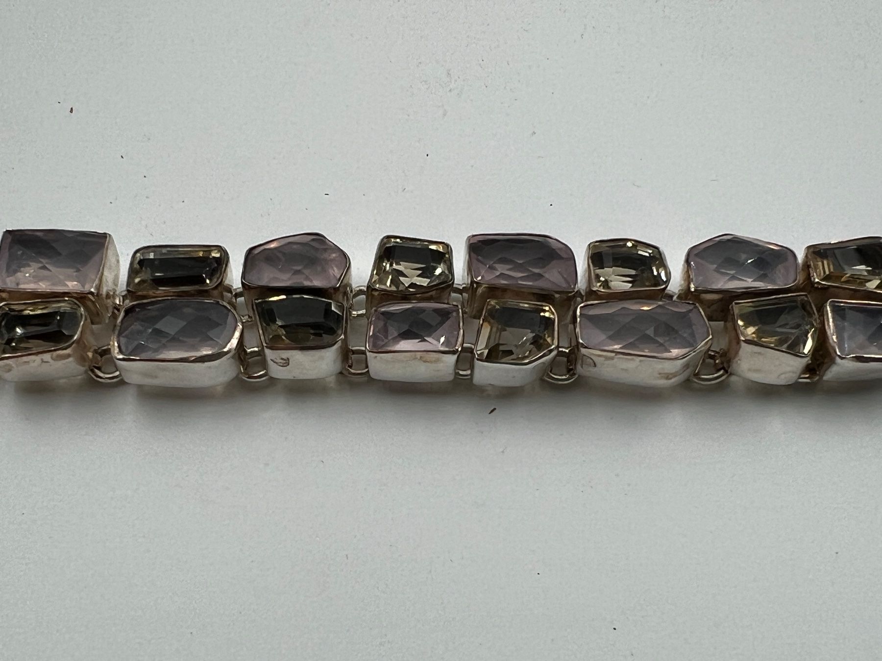 Bracciali & Braccialetti: Armband Silber mit Edelsteinen – Nuovo (secondo la descrizione) da Meilen venduto da GabriellaP 3