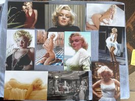 Set von 10 Marilyn Monroe Fotos Reprint