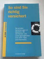 So sind Sie richtig versichert! Top Zustand, Ratgeber!