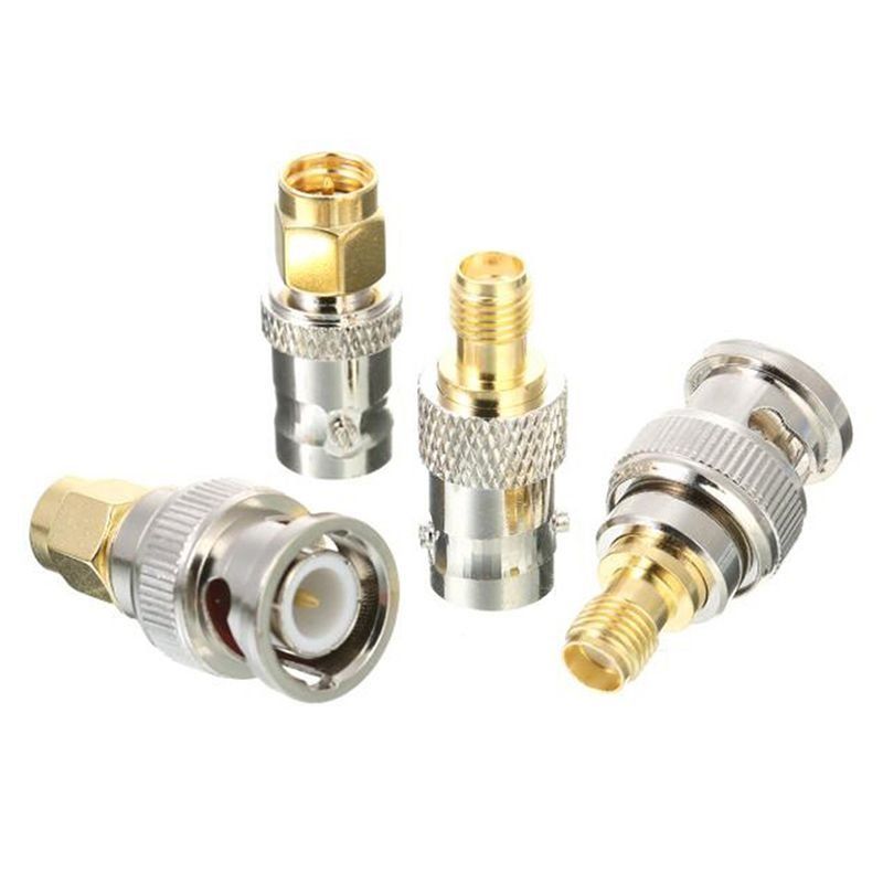 Funktechnik: BNC SMA Adapter Set - 4 Stück SMA/BNC Adapter – Neu und originalverpackt aus Zürich von buyfinest 3