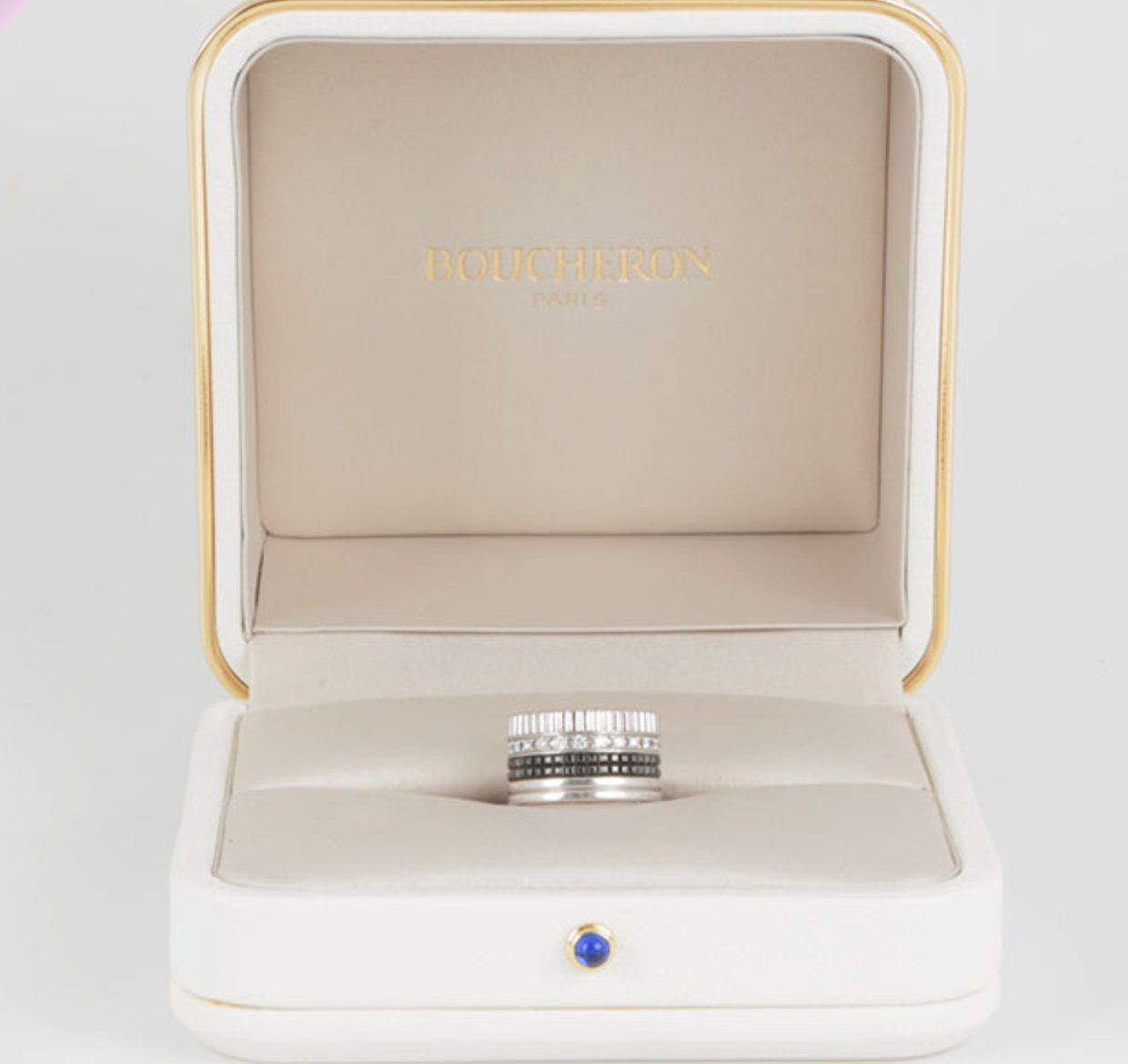 Boucheron Anelli: Bague Quatre Black Edition Boucheron – Usato da Delémont venduto da Le38.shop