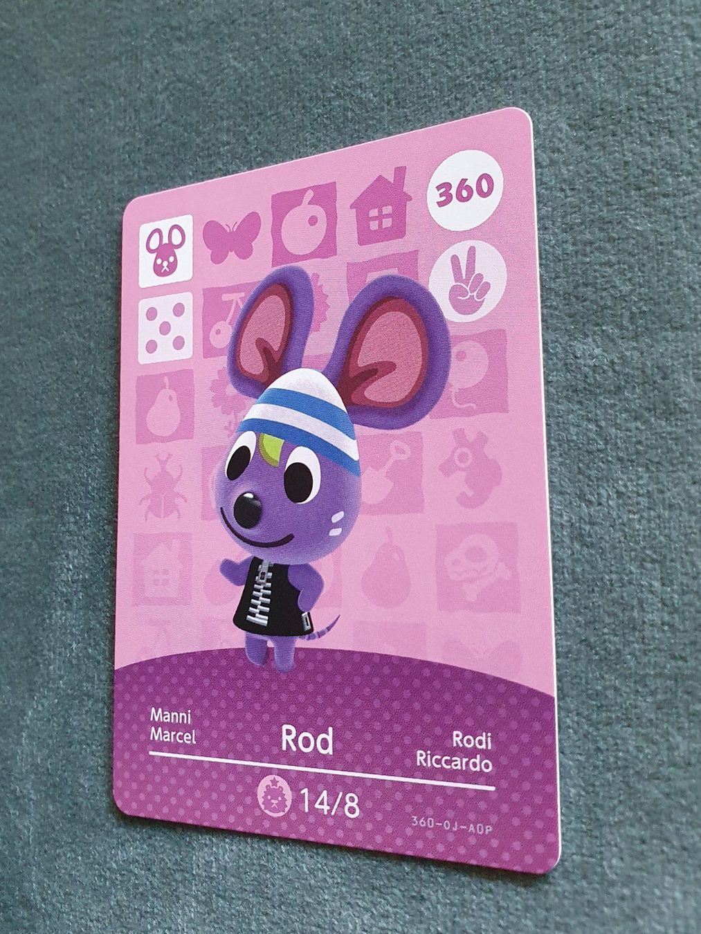 Karten: Carte amiibo Série 4 - Rod #360 – Neu (gemäss Beschreibung) aus Cossonay-Ville von cba_69tt 1
