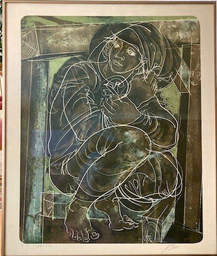 Grafiken & Lithographien: Erni Hans. "Pythia" – Gebraucht aus Frauenfeld von picowalo