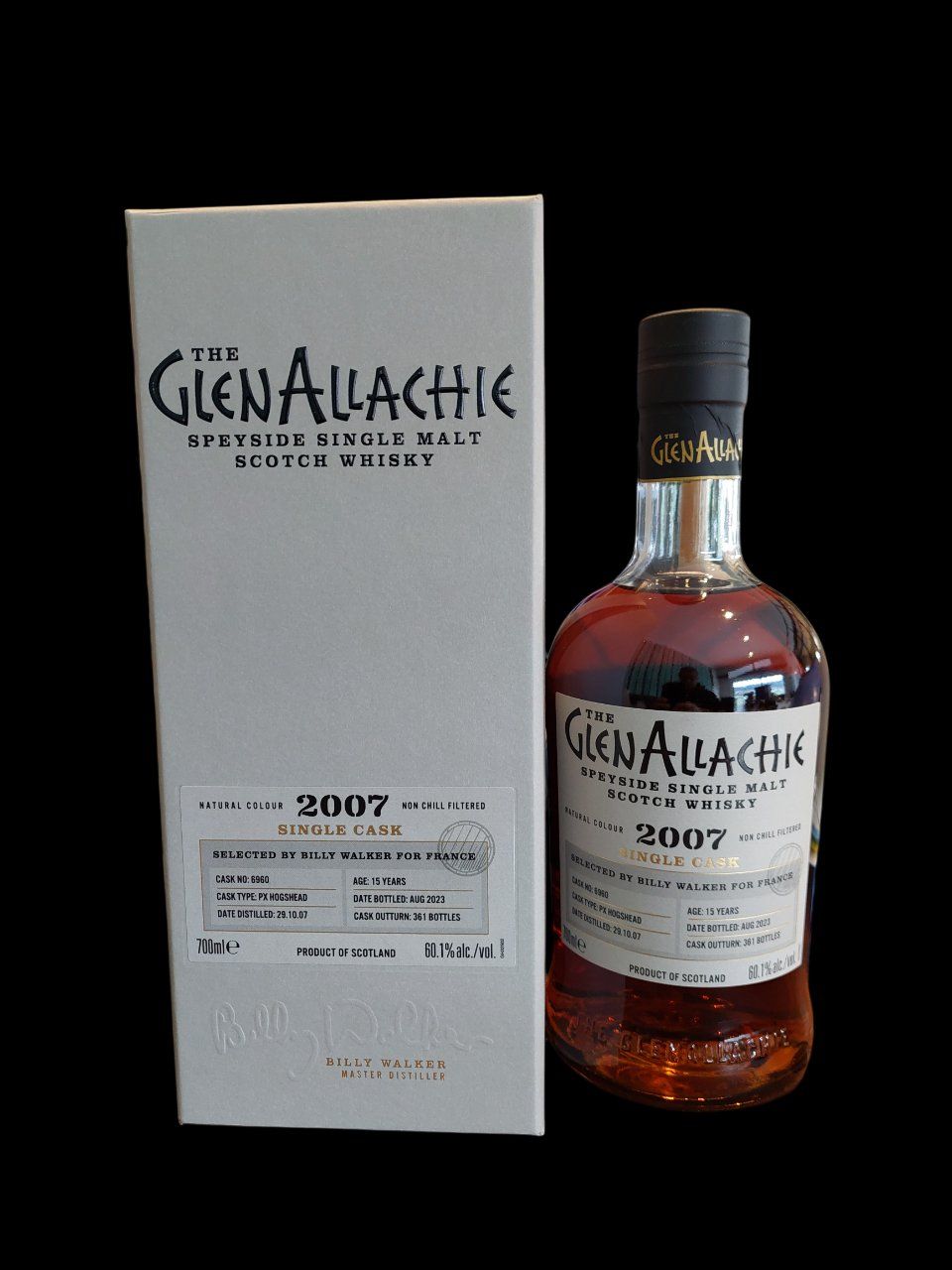 Bevande alcoliche: Glenallachie 15 ans single cask 6960 Hogshead – Nuovo e nell'imballaggio originale da Le Locle venduto da drinkshop