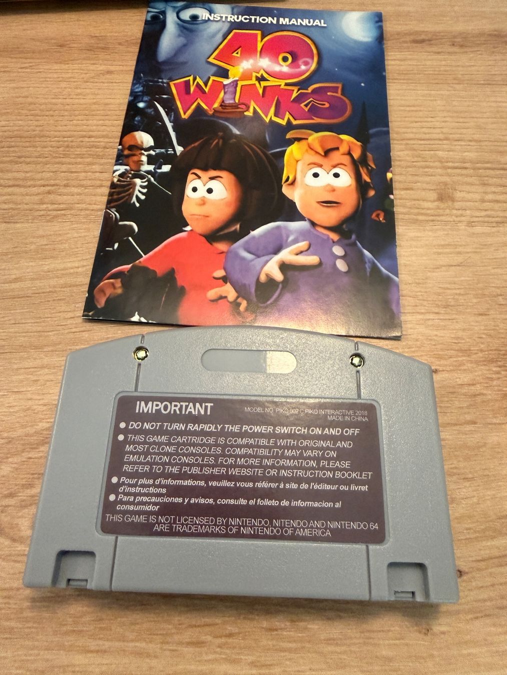 Nintendo Jeux: Winks 40 / Nintendo 64 – D'occasion à Steffisburg par Copy22 1