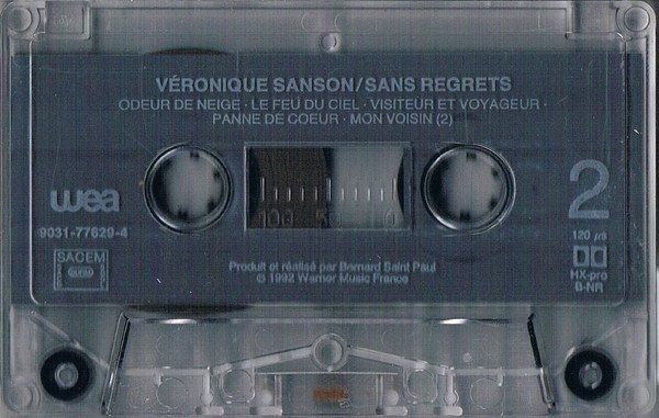 Kompaktkassetten: CASSETTE VERONIQUE SANSON - CHANSONS – Gebraucht aus PORRENTRTUY von RABAIS_SPORT 2