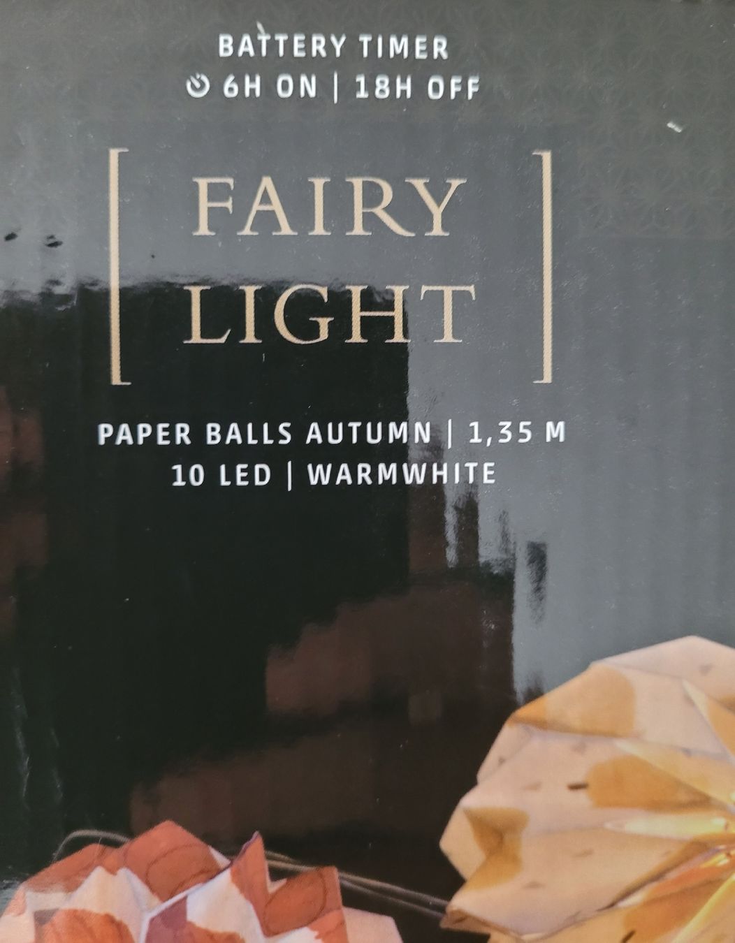 Lichterketten & Leisten: Papierkugel-Lichterkette, warmweiss – Neu (gemäss Beschreibung) aus Cham von chirlu62 5
