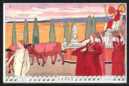 Vevey, Fete des Vignerons 1905, Le Char 
