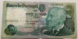 Portugal 20 Escudos 1978