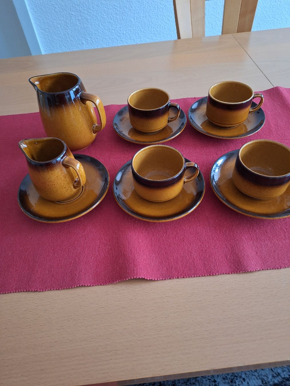 Geschirrsets: Rössler Kaffetassen+ 2 Krüge – Gebraucht aus Passugg von alboschetto