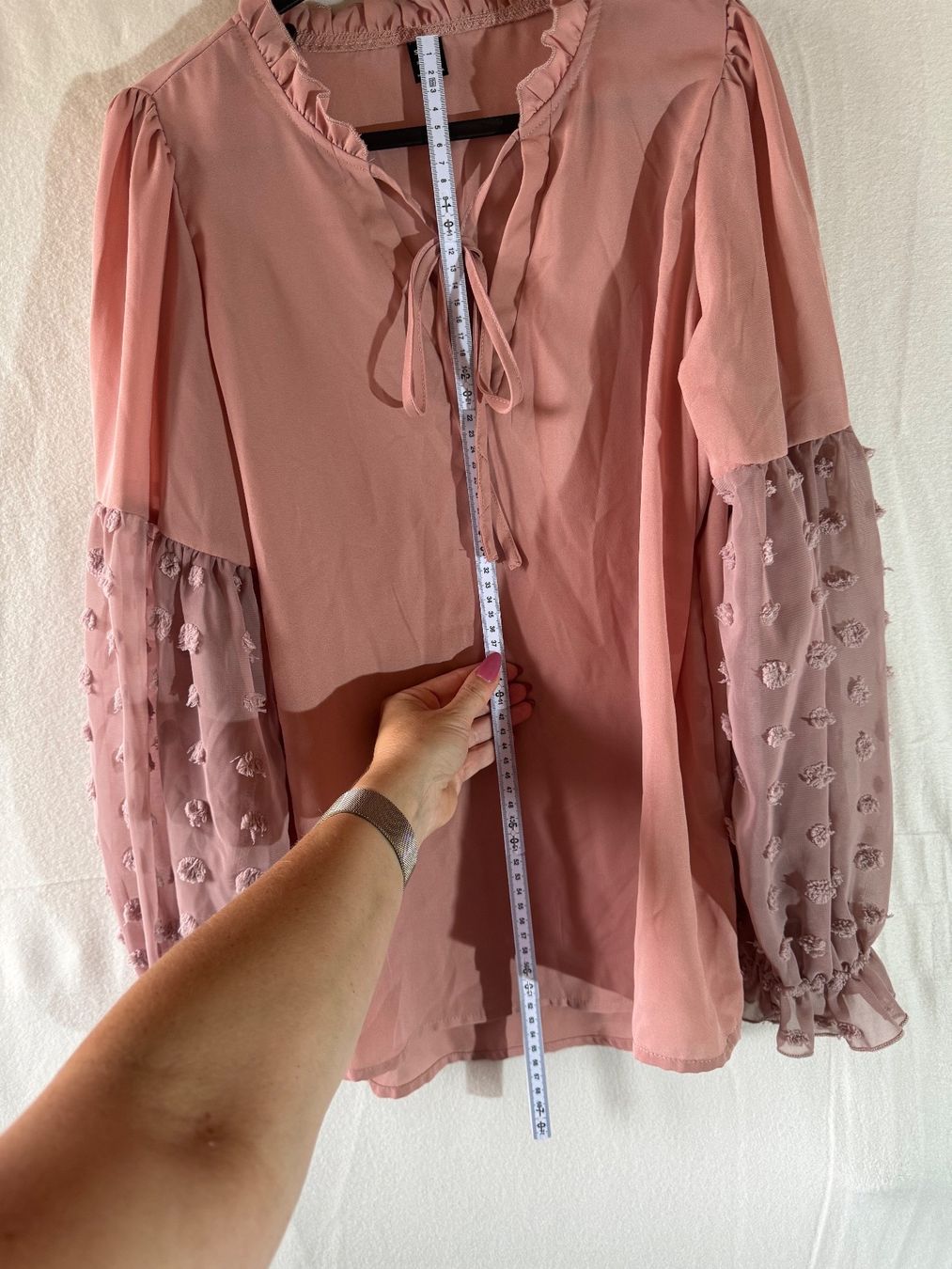 Shein Camicette: Schöne rosa Bluse von Shein Gr.M – Usato da Grosswangen venduto da second_hand_dress 5