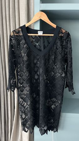 Pain de Sucre beach mesh cover up dress S