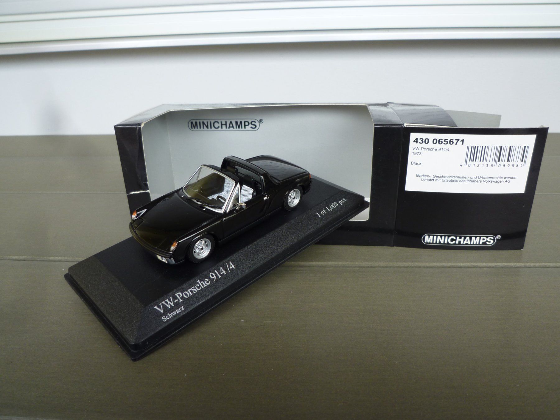 Minichamps Modellini d'auto: VW - Porsche 914/4 (1973) – Nuovo e nell'imballaggio originale da Flawil venduto da Imperiosud
