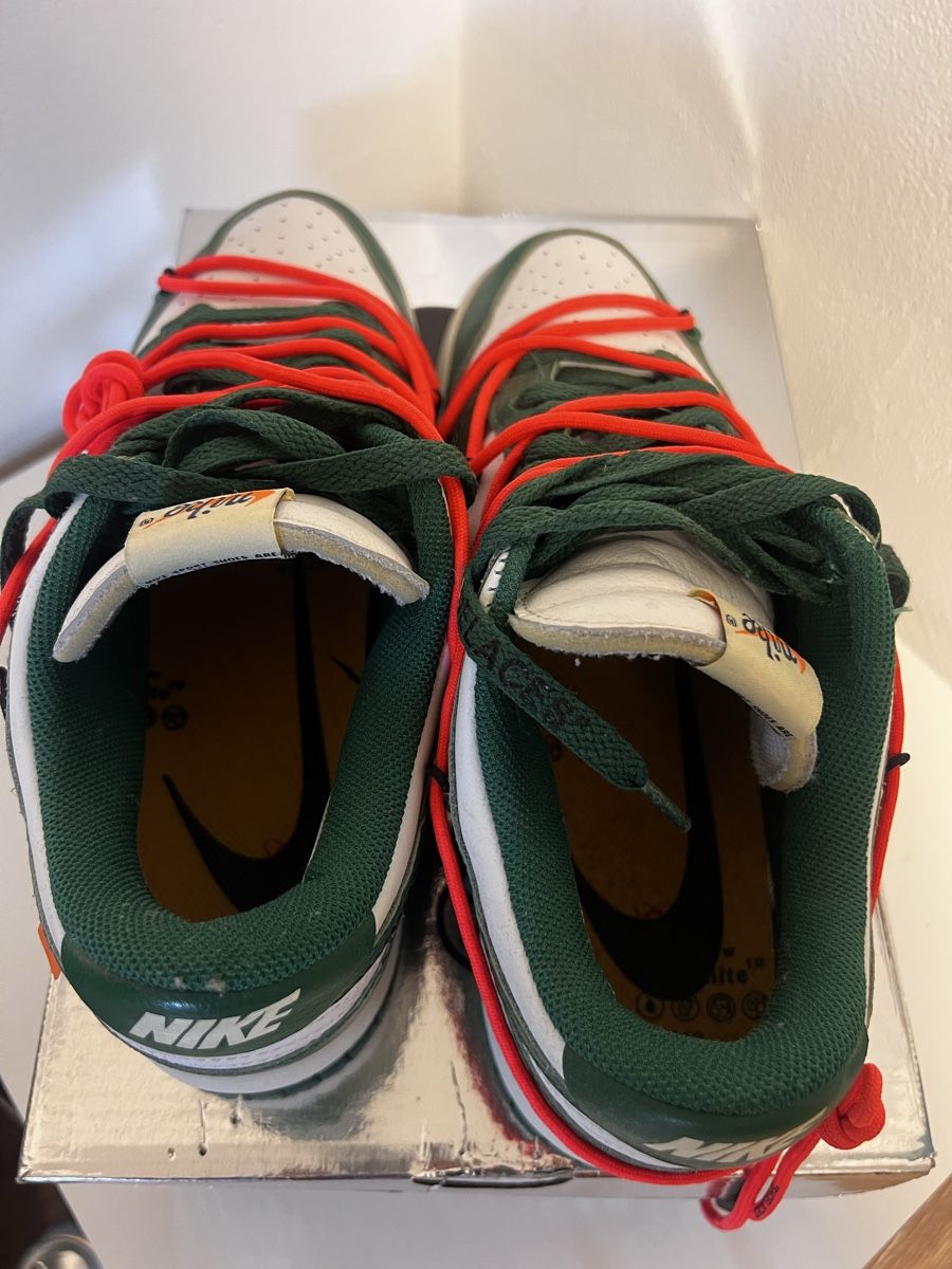 Off-White Scarpe da uomo: Nike Dunk Low Off White Pine Green – Nuovo (secondo la descrizione) da Hägglingen venduto da jes_9psg 3