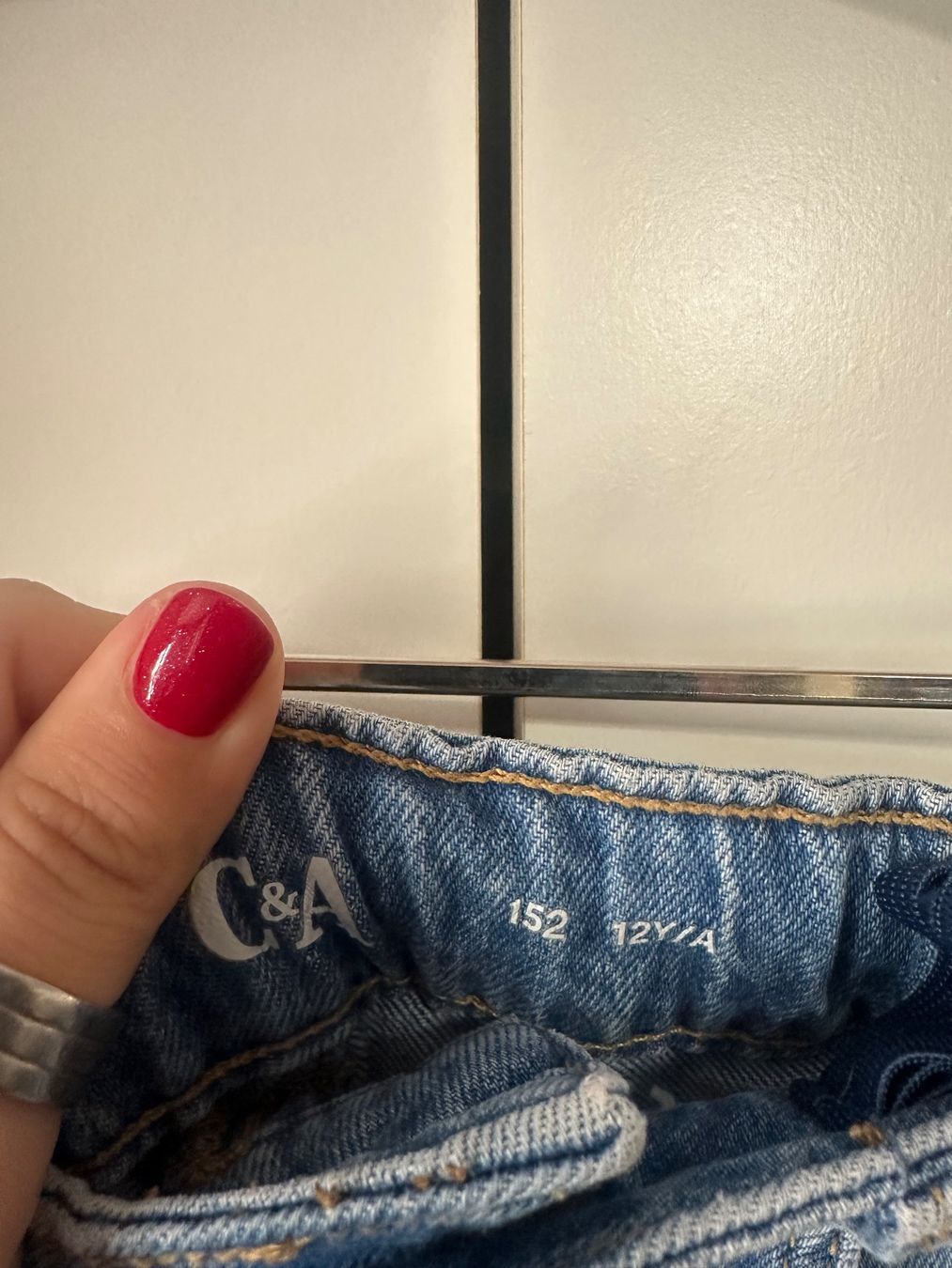 C&A Pantaloni: Jeansshorts C&A Grösse 152 – Nuovo (secondo la descrizione) da Schaan venduto da Hermine2018 1