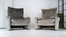 Maralunga 2 Sessel von Vico Magistretti für Cassina, 1970