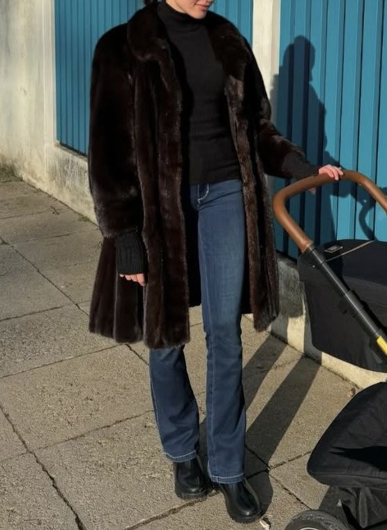 Cappotti: Nerz Pelzmantel Vintage Saga Mink – Usato da Horgen venduto da Psy_raver 3