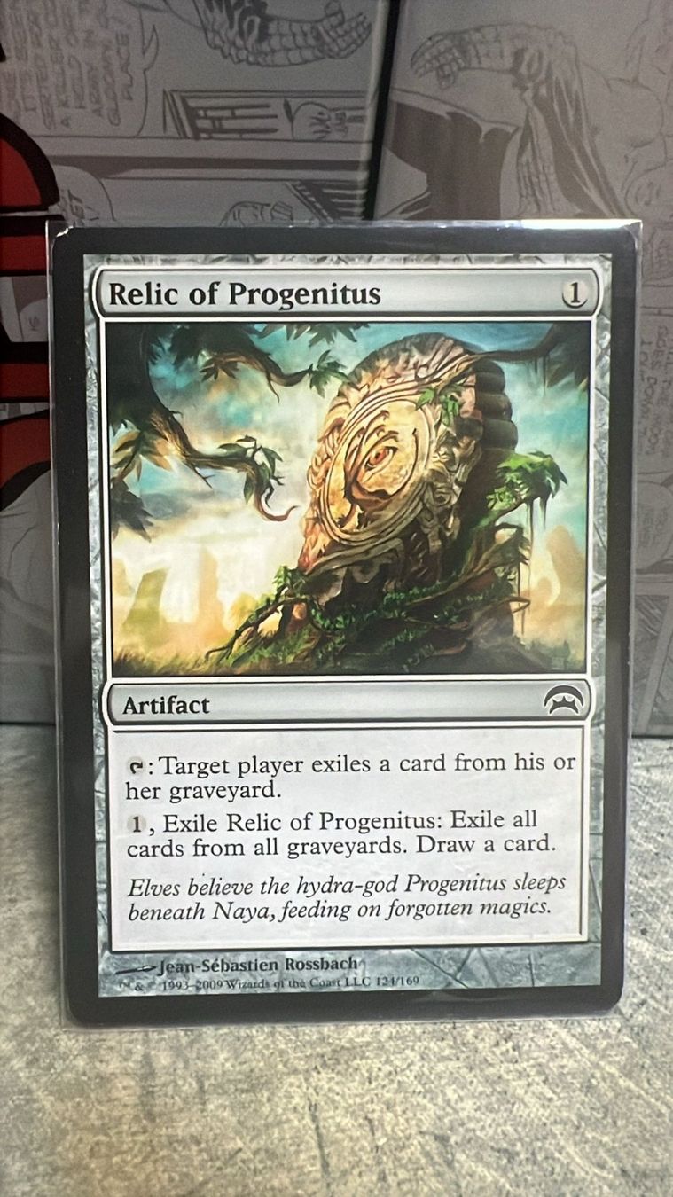 Magic The Gathering Carte collezionabili: Relic of Progenitus – Nuovo (secondo la descrizione) da Wilen b. Wollerau venduto da GarruksShop