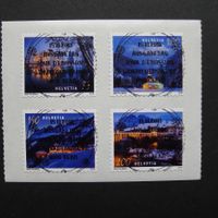 2018 Nr. 1707B -1710B mit ET-Vollstempel