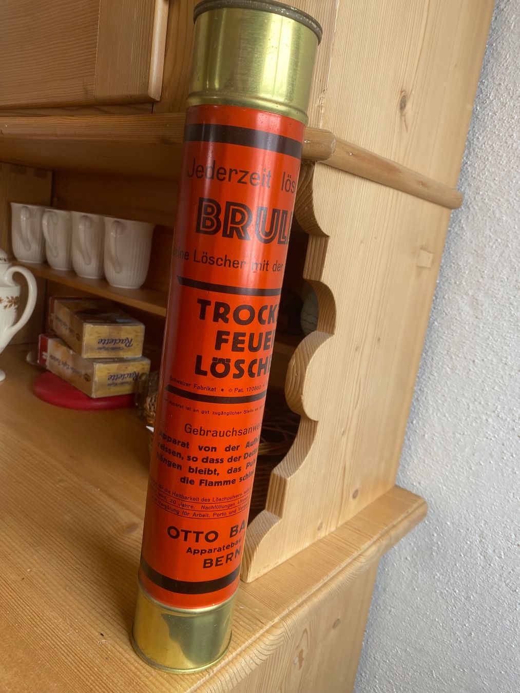 Estintori: Alter Feuerlöscher – Usato da Lenk im Simmental venduto da gwustu