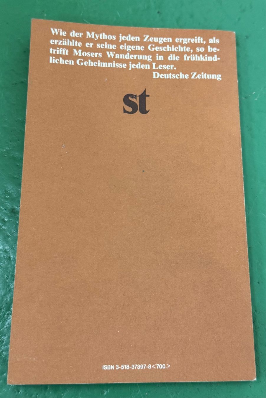 Libri: Tilmann Moser: Grammatik der Gefühle – Usato da Basel venduto da Ostschweiz06 3