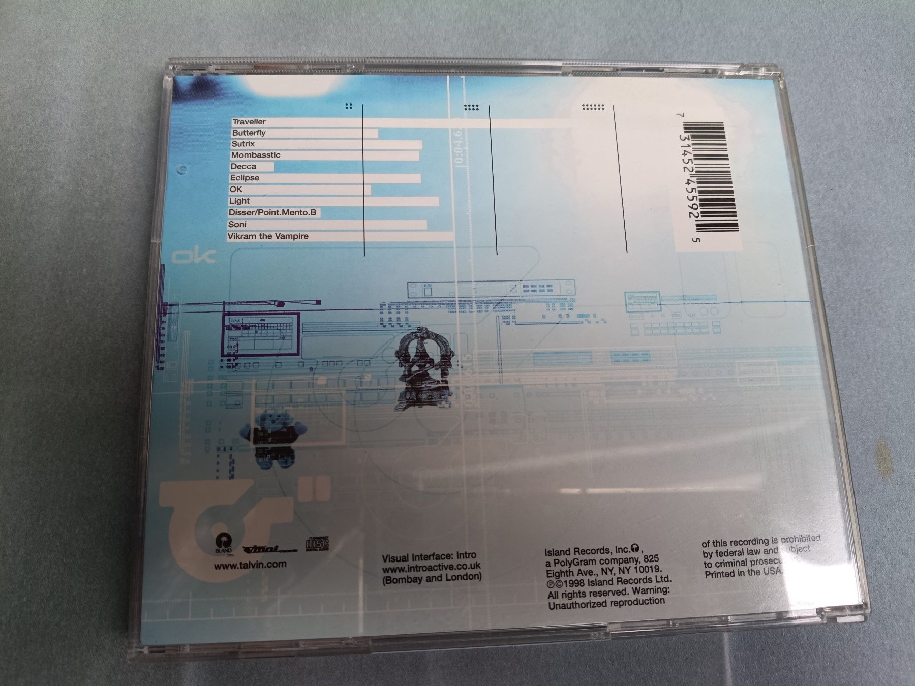 CD: CD Talvin Singh "OK" – Usato da Zürich venduto da imago6912 1