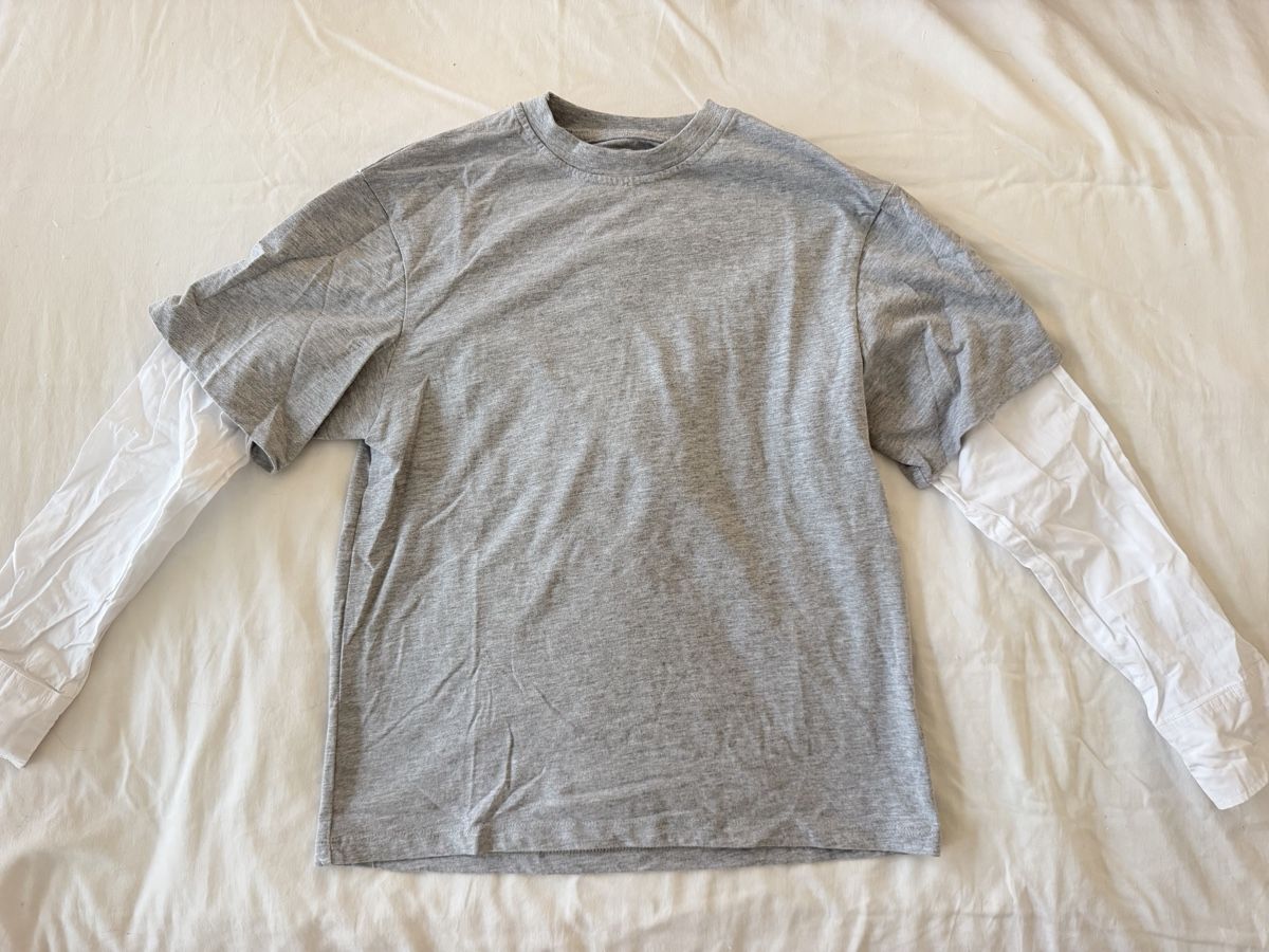 Bershka T-Shirts: Vintage layered long sleeve shirt – Gebraucht aus Zürich von lil_h279