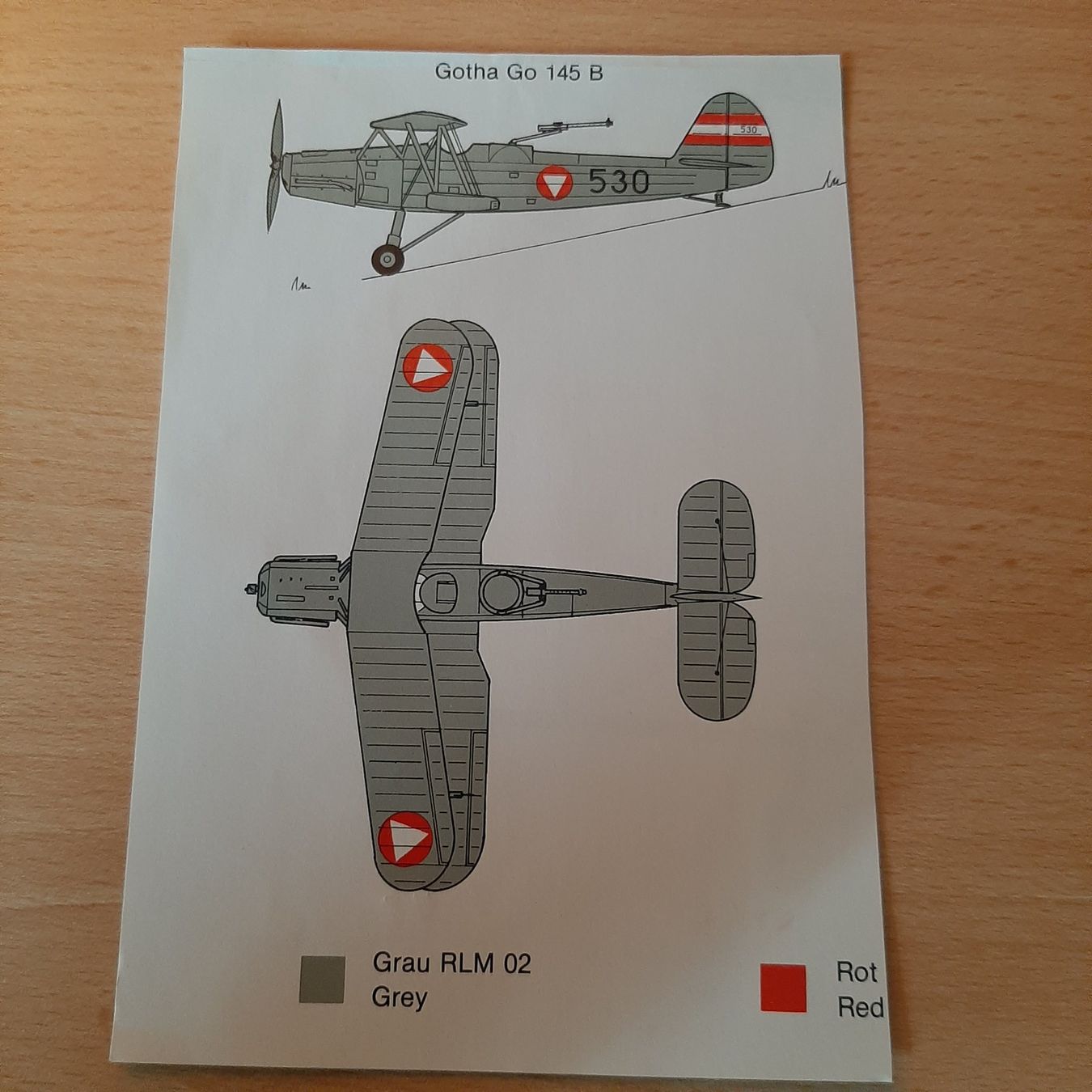 Modellbausätze & Standmodelle: D 167 ... Gotha Go 145 B ... Huma ... Decal – Gebraucht aus Bonstetten von Benibanny59