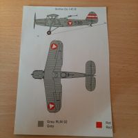 D 167 ... Gotha Go 145 B ... Huma ... Decal