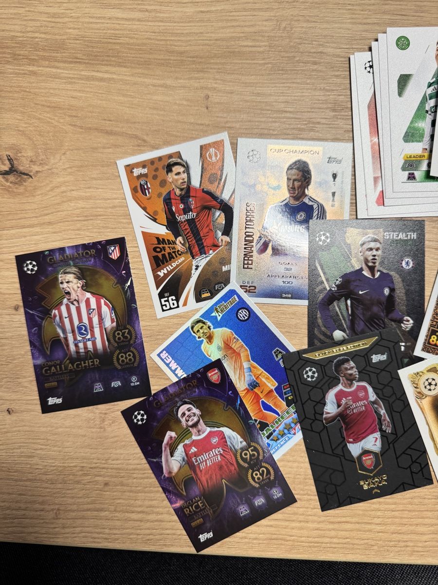 Topps Carte collezionabili: Match Attax 2025/2026 Karten-Set 48 Stk. mit Dose – Usato da Biberist venduto da etesummer 1