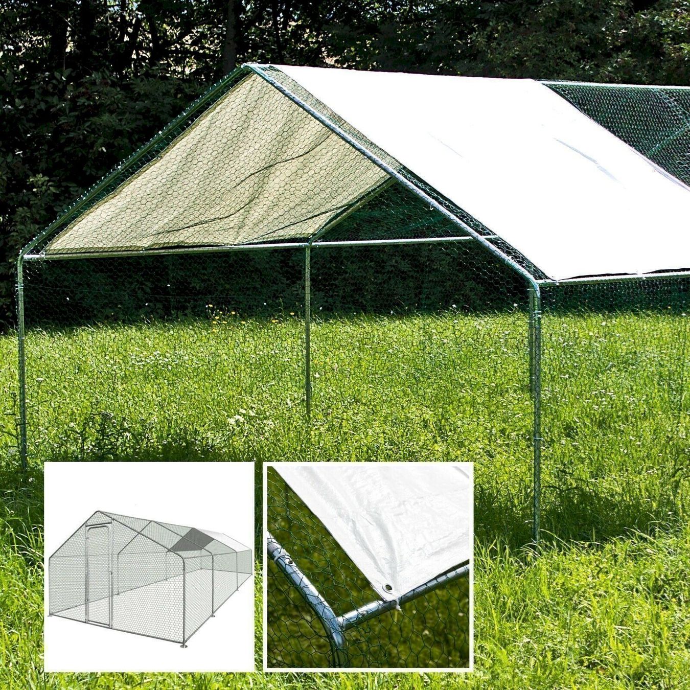Gabbie, trasporto & Sicurezza: DEMA Freilaufgehege Berta 3x6 m – Nuovo e nell'imballaggio originale da Bottighofen venduto da zaap 1